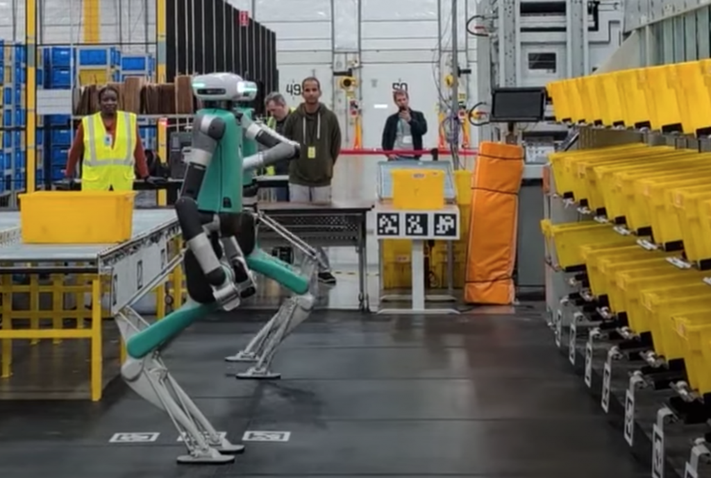 Amazon's Improved Robots Worry Unions